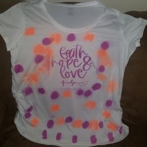 Women tie dye shirt made by me